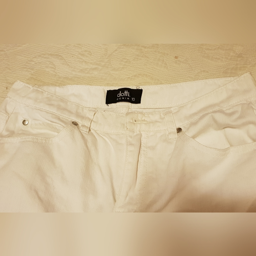 Dotti Denim white ripped jeans 10 - Picture 6 of 10
